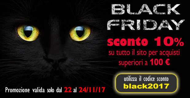 Black Friday: scopri la nostra offerta valida solo 3 giorni!