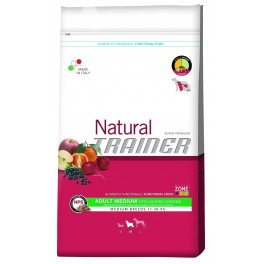 OFFERTA 2 sacchi Trainer Natural Adult Medium Manzo Riso 12,5 kg